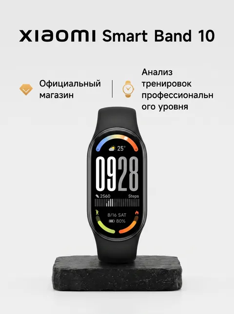 Тест: Фитнес-браслет Xiaomi Smart Band 10, черный - фото 1