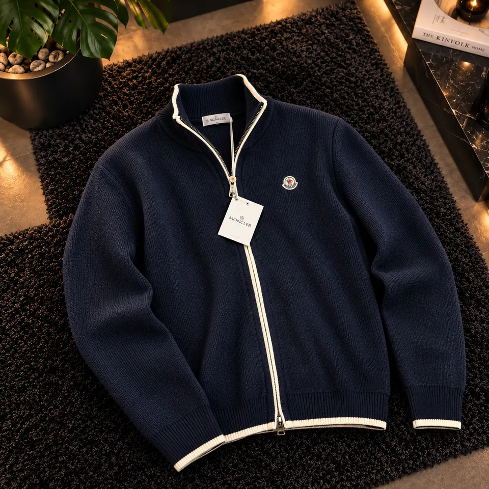 Мужская кофта Moncler на молнии