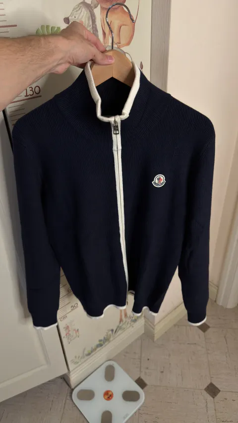 Мужская кофта Moncler на молнии - фото 5